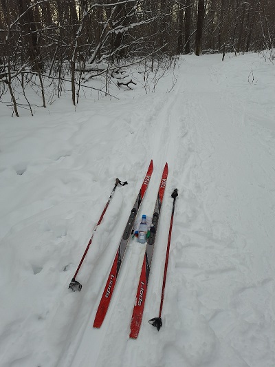 Лыжная прогулка 2021 вместе с Серебряной водой. Сюжет клиента нашей компании Нафисы Н.