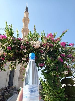 Серебряная вода Даймонд на прогулке в Турции! Сюжет клиента нашей компании Минзили Х.