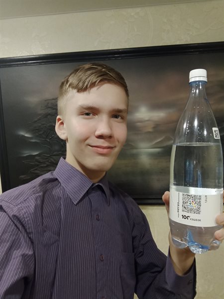 Вода ''dimmel' в 1,5-литровых бутылках негазированная