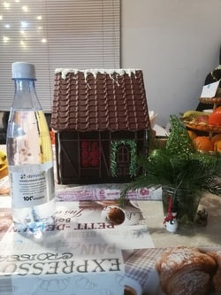 Собираем шоколадный домик с Серебряной и водой "dimmel"! Сюжет клиента нашей компании  Нафисы Н.  