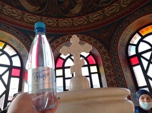 Серебряная вода Даймонд на экскурсии в мужском монастыре! Сюжет клиента нашей компании Минзили Х.