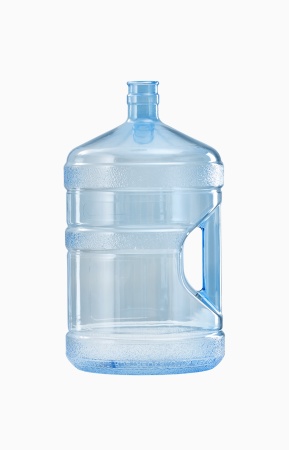 Бутыль из поликарбоната с ручкой для питьевых жидкостей вместимостью до 19,0 л