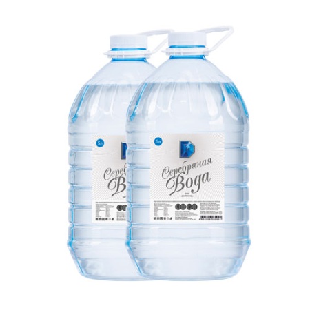 Питьевая вода «Серебряная вода» 5 литров