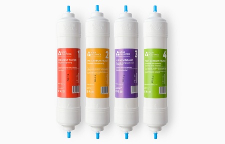 Комплект фильтров для очистки воды Aquaalliance 14 дюймов A-14I- 4шт.
